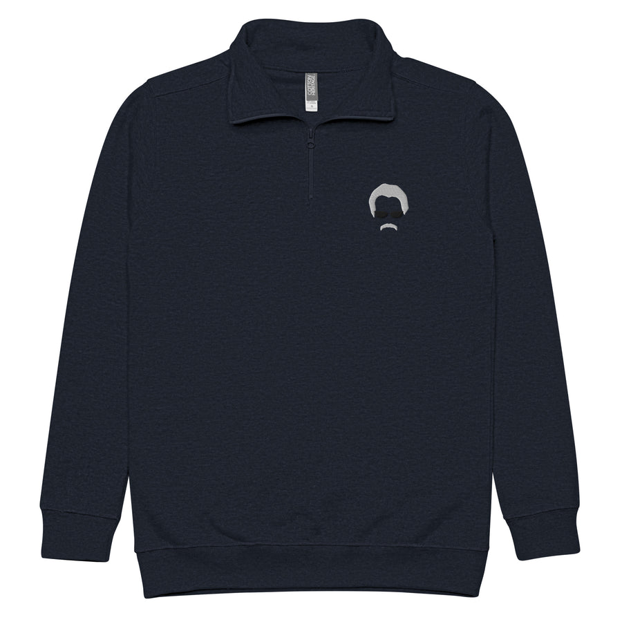 Wayne Drive-in embroidered pullover Quarter zip