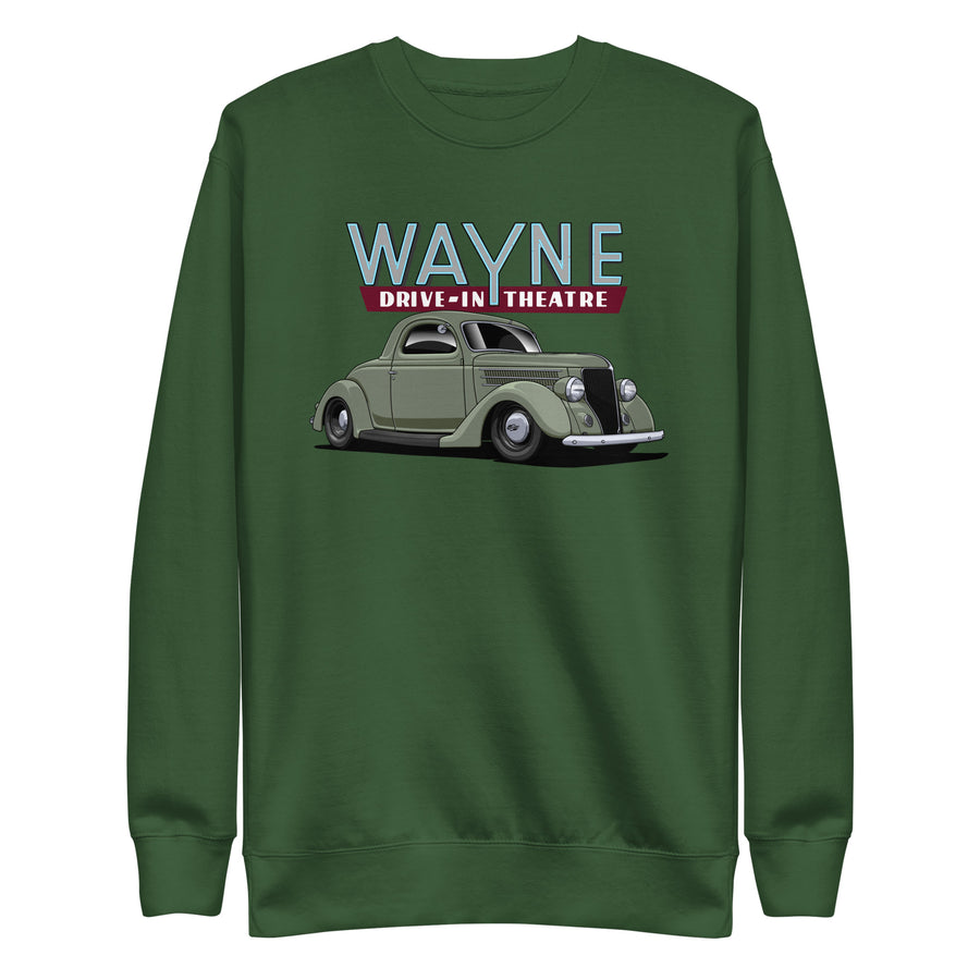2025 Wayne Drive-in 1936 Ford Hotrod Sweatshirt