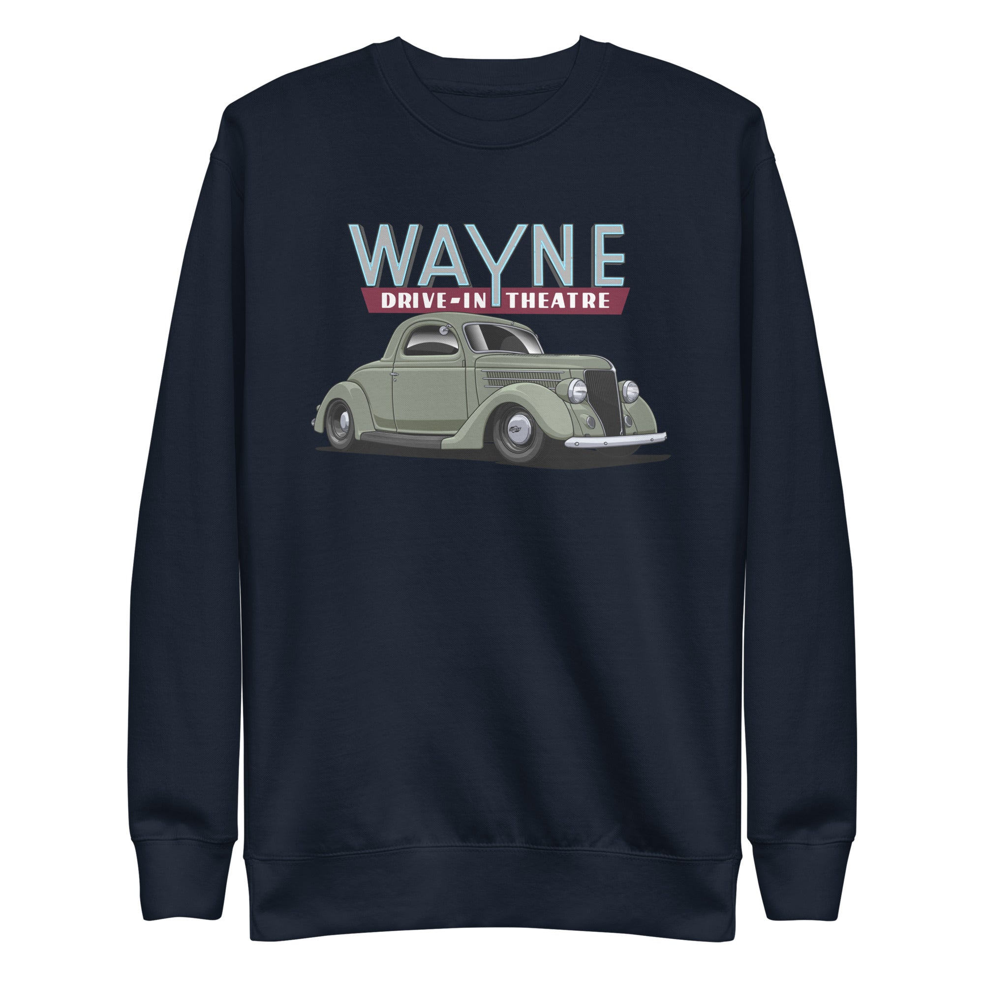 2025 Wayne Drive-in 1936 Ford Hotrod Sweatshirt – The Official Wayne ...