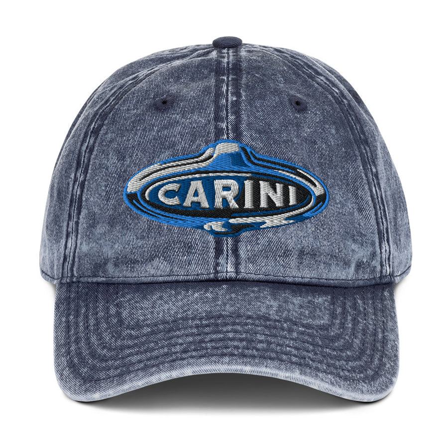 2025 Blue Oval Logo Vintage Cotton Twill Cap