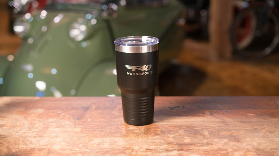 F40 Motorsports Insulated Stainless Tumbler