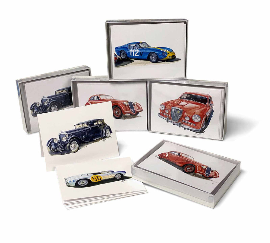 Chuck Queener's Automotive Portraits Card Set
