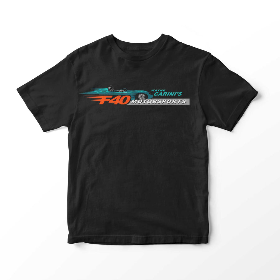 The Official F40 Motorsports Short Sleeve T-Shirt, Legacy edition