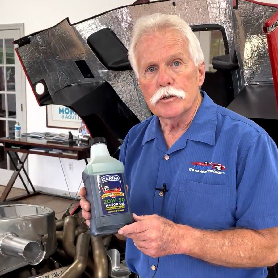 Carini Classic Formula Motor Oil 20W50, Six Pack