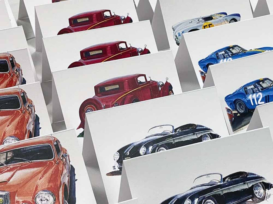 Chuck Queener's Automotive Portraits Card Set