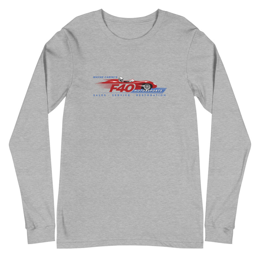 Official F40 Motorsports Long Sleeve Tee